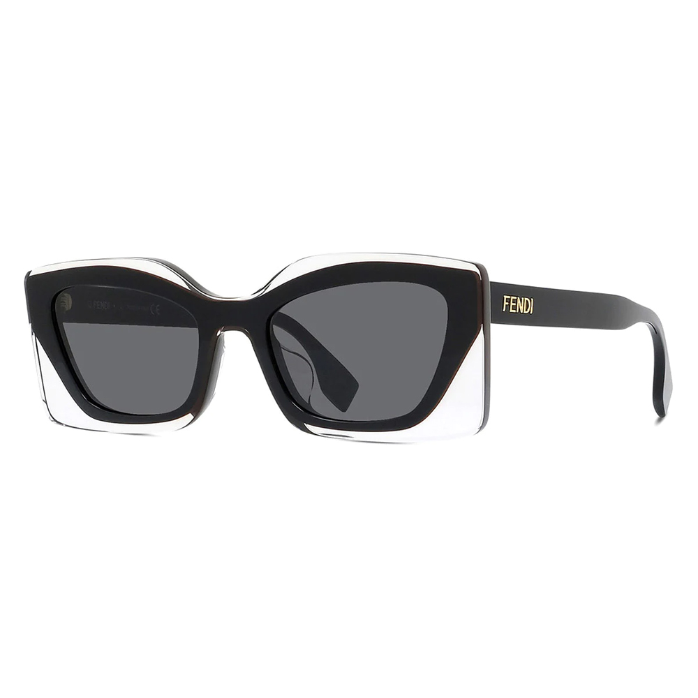 FENDI FEEL SUNGLASSES | BLACK/SMOKE